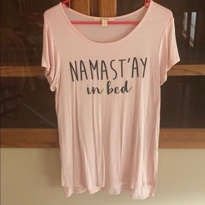 Comfy pink tee